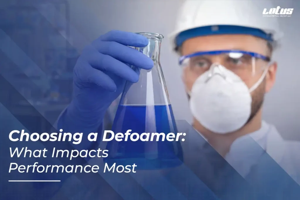 Choosing a Defoamer: Key Factors That Impact Performance