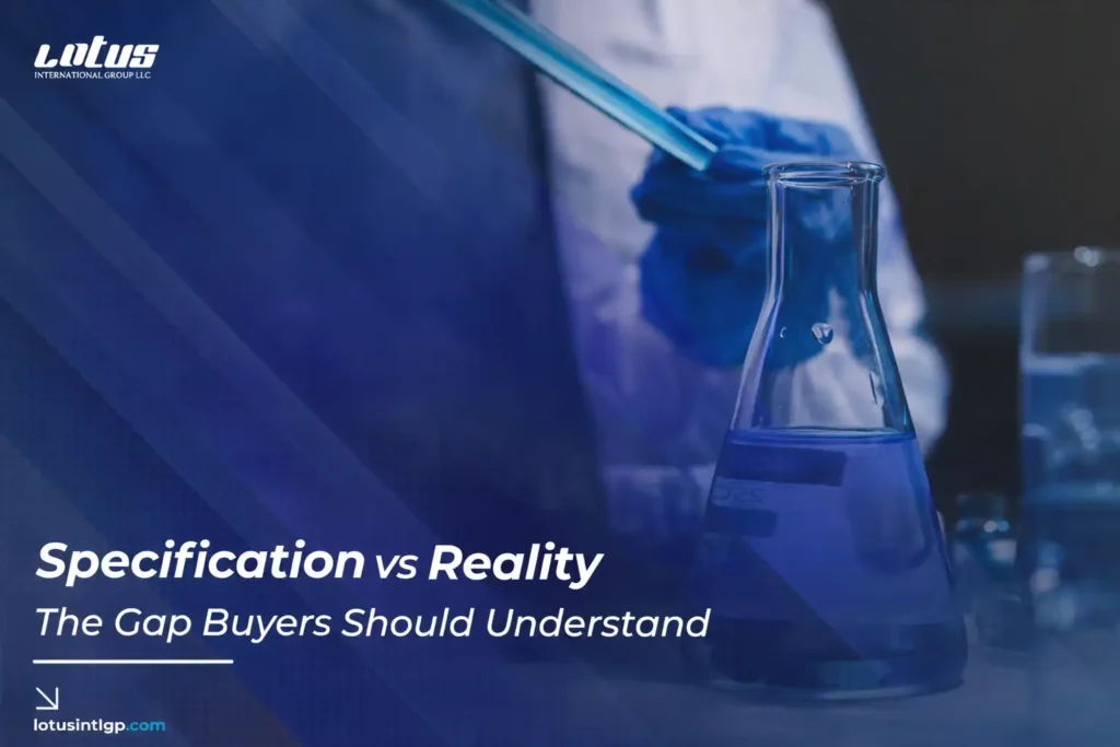 Specification vs Reality