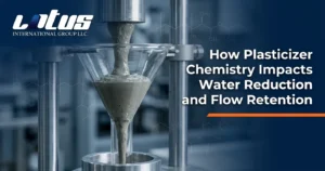 plasticizer chemistry in concrete