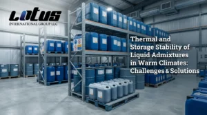 Thermal stability of liquid admixtures
